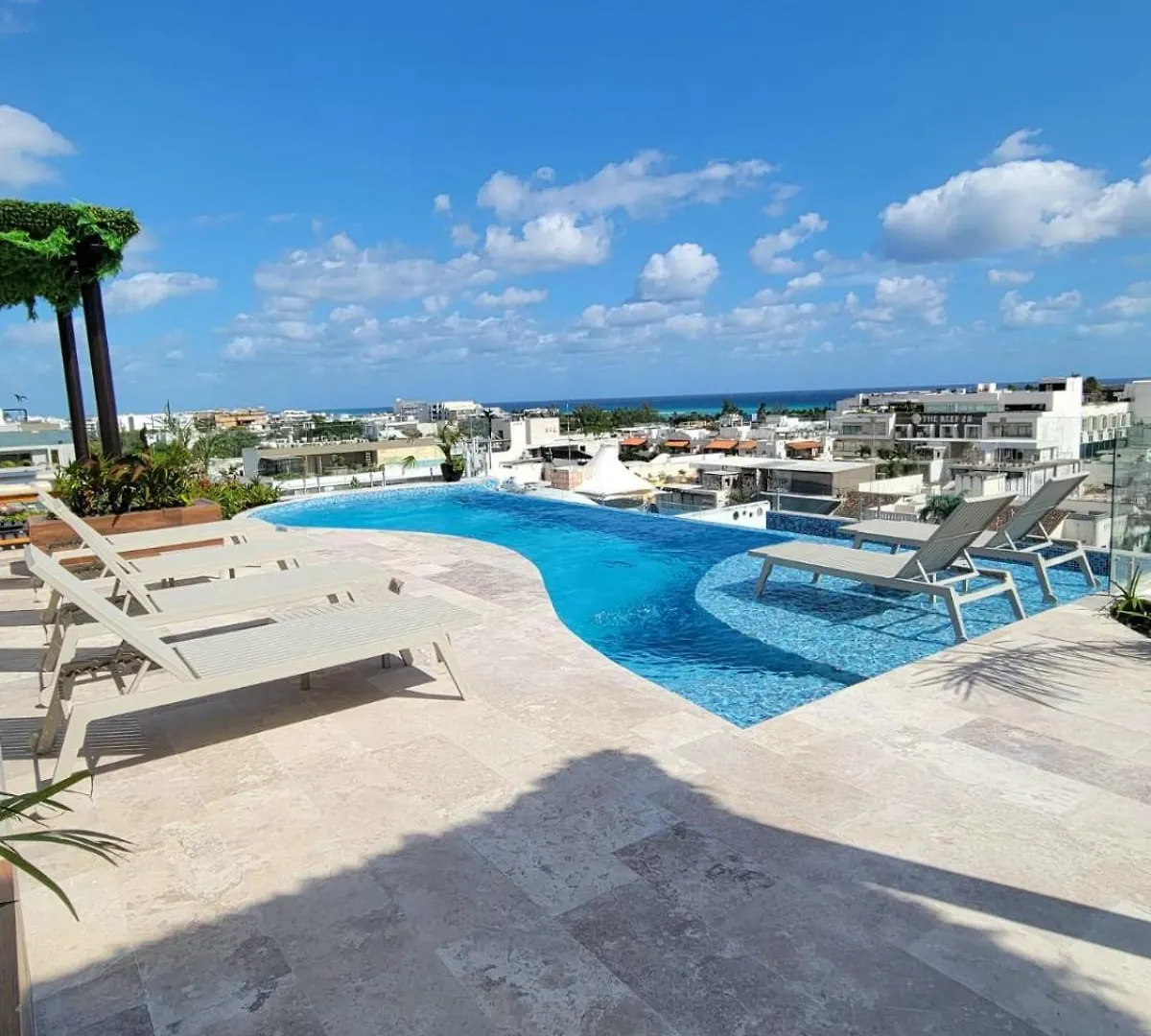 פלאייה דל כרמן Escapate A La Playa Ubicacion Rooftop Y Alberca
