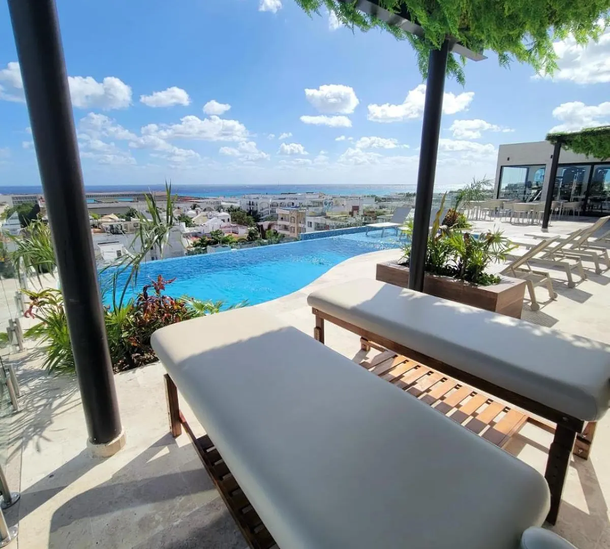 פלאייה דל כרמן Escapate A La Playa Ubicacion Rooftop Y Alberca דירה